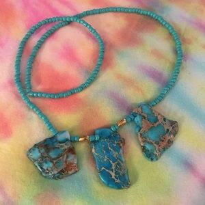 Handmade statement necklace